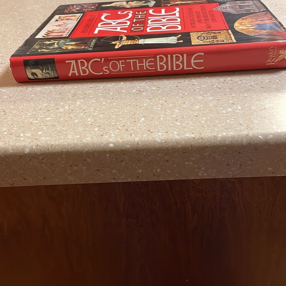Readers Digest ABC's of the Bible Hardcover Book Educational Religion Red Black - Picture 3 of 5